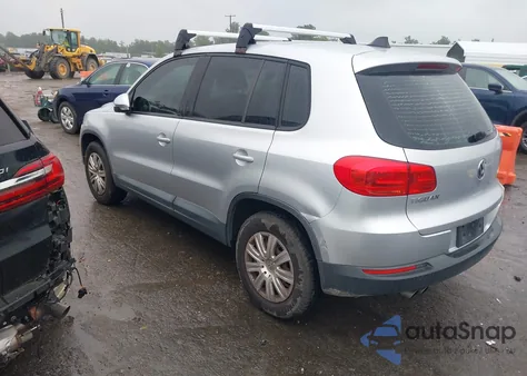 2014 Volkswagen Tiguan S z USA, uszkodzony, nr VIN WVGCV3AX7EW529179